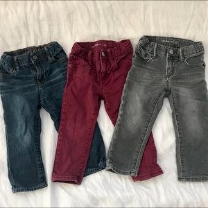 📍SOLD📍BabyGap Jeans Lot of 3